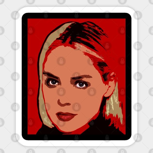 sharon stone Sticker by oryan80